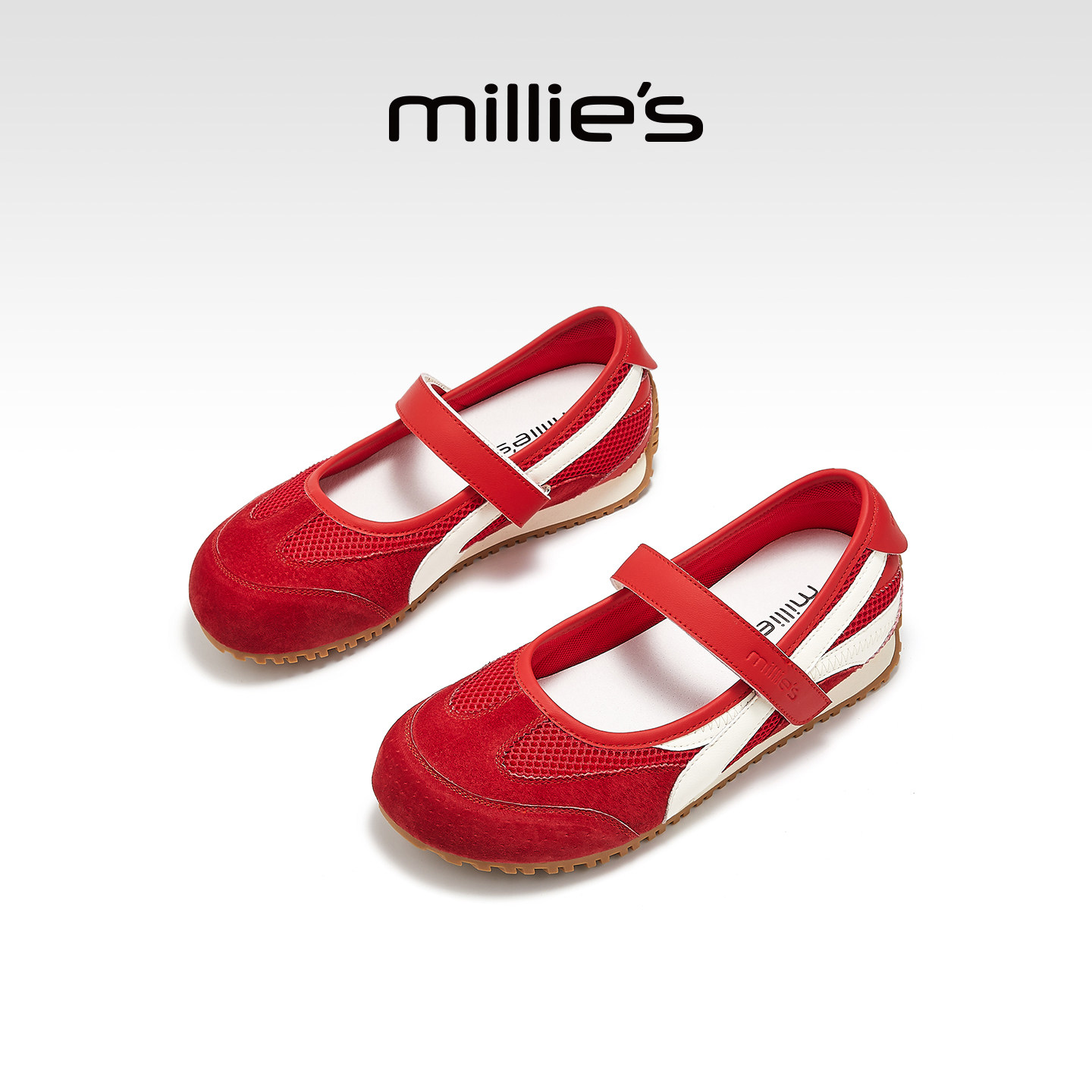 MILLIE'S/妙丽法式玛丽珍单鞋女图片