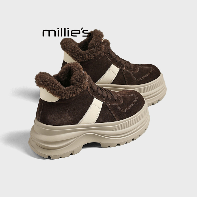 MILLIE'S/妙丽真皮运动休闲鞋