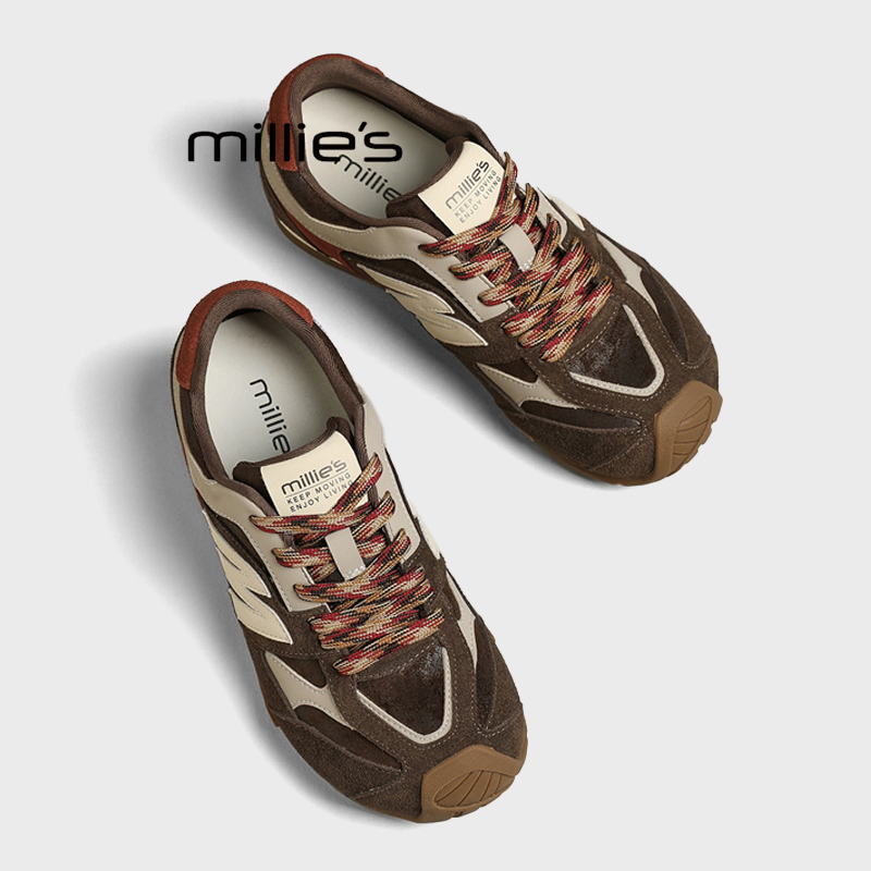 MILLIE'S/妙丽厚底老爹鞋女