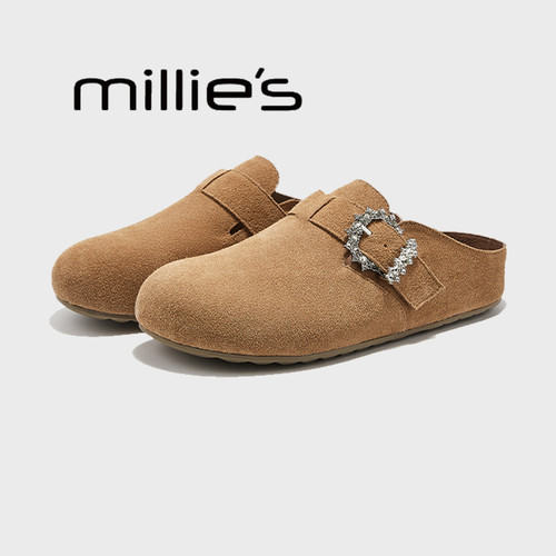 MILLIE'S/妙丽厚底勃肯鞋女