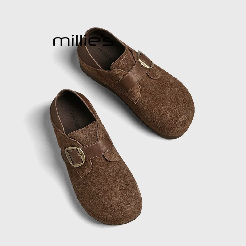 MILLIE'S/妙丽一脚蹬勃肯鞋图片