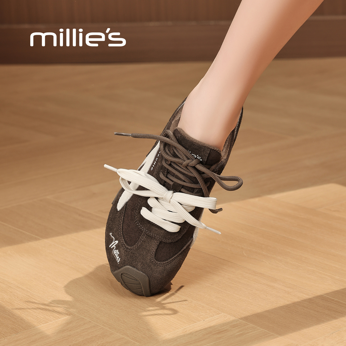 MILLIE'S/妙丽百搭休闲阿甘鞋