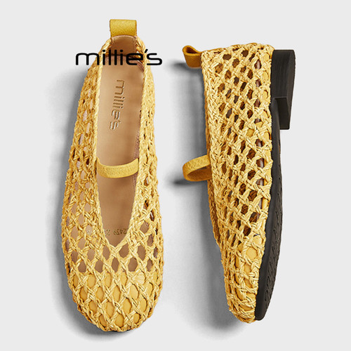 MILLIE'S/妙丽浅口玛丽珍单鞋