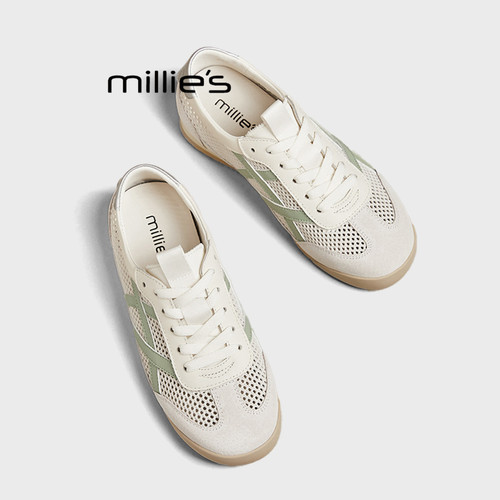 MILLIE'S/妙丽内增高德训鞋雨鞋