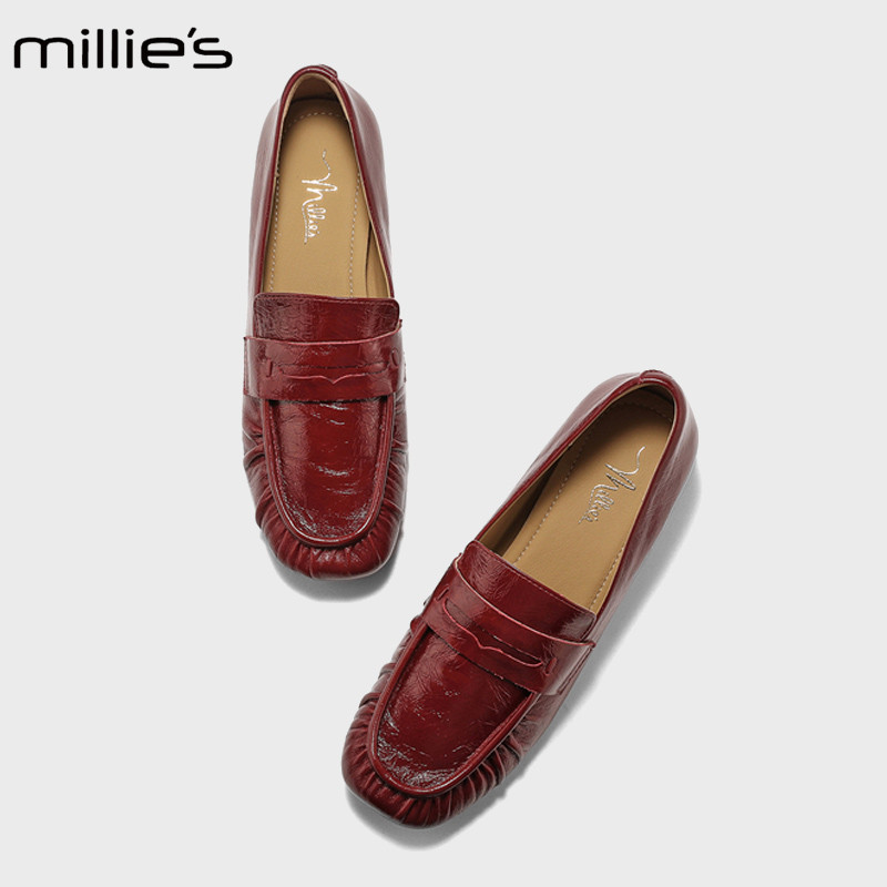 MILLIE'S/妙丽通勤气质小皮鞋