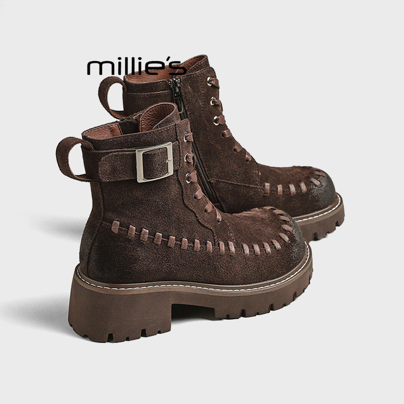 MILLIE'S/妙丽厚底休闲靴