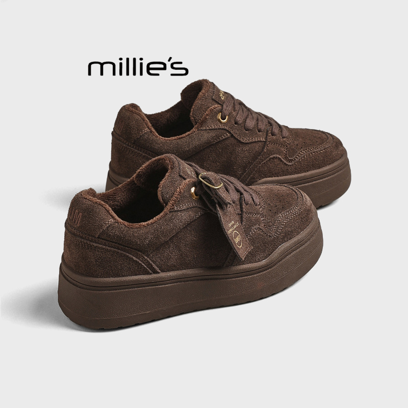 MILLIE'S/妙丽真皮运动休闲鞋