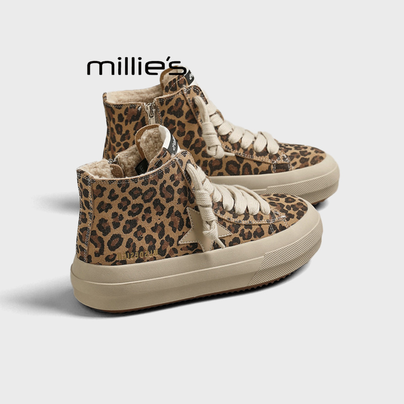 MILLIE'S/妙丽星星高帮鞋