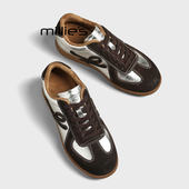 妙丽德训鞋 女冬款 MILLIE 小个子内增高不累脚拼色阿甘休闲板鞋