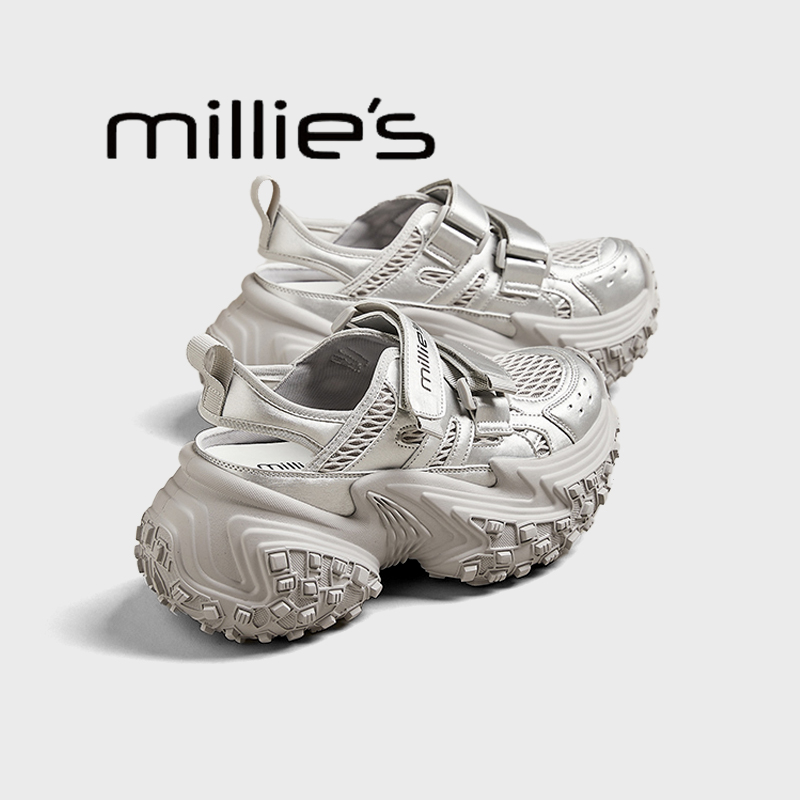 MILLIE'S/妙丽厚底老爹鞋女