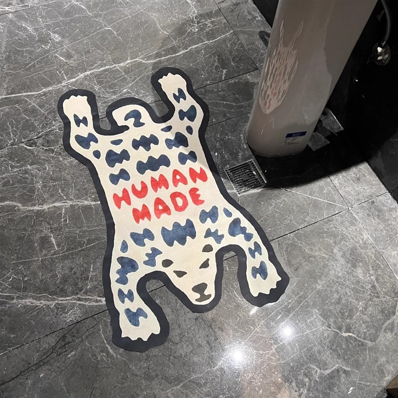 Humanmade异形结构风格装饰硅藻泥轻薄款防滑卫生间地垫卧室