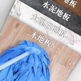 拖布懒人地拖 茶花吸水拖把纤维一拖净木地板墩布家用拖地布条老式