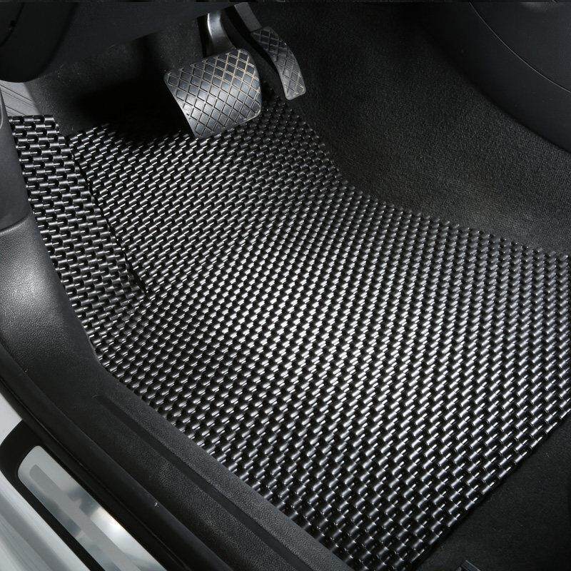 TPE乳胶橡胶耐磨防滑可裁剪主驾驶自裁剪DIY通用单片防水汽车脚垫