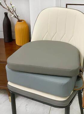 防水马蹄形椰棕增高坐垫猫抓皮免洗皮革餐椅垫儿童夏季冰丝凉垫