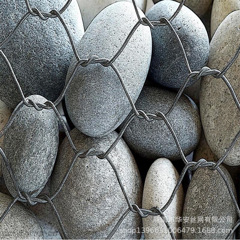 防洪石笼网填海石头格宾网电焊镀锌铁丝网防汛河道铅丝网片
