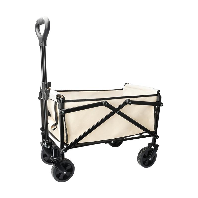 户外露营车推车营地拖车可折叠摆摊小推车手拉旅行野营野餐手推车