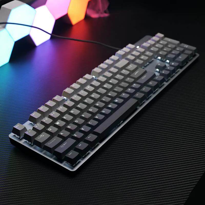罗技K845机械键盘有线青红茶轴办公电竞游戏通用高颜值送男友礼物