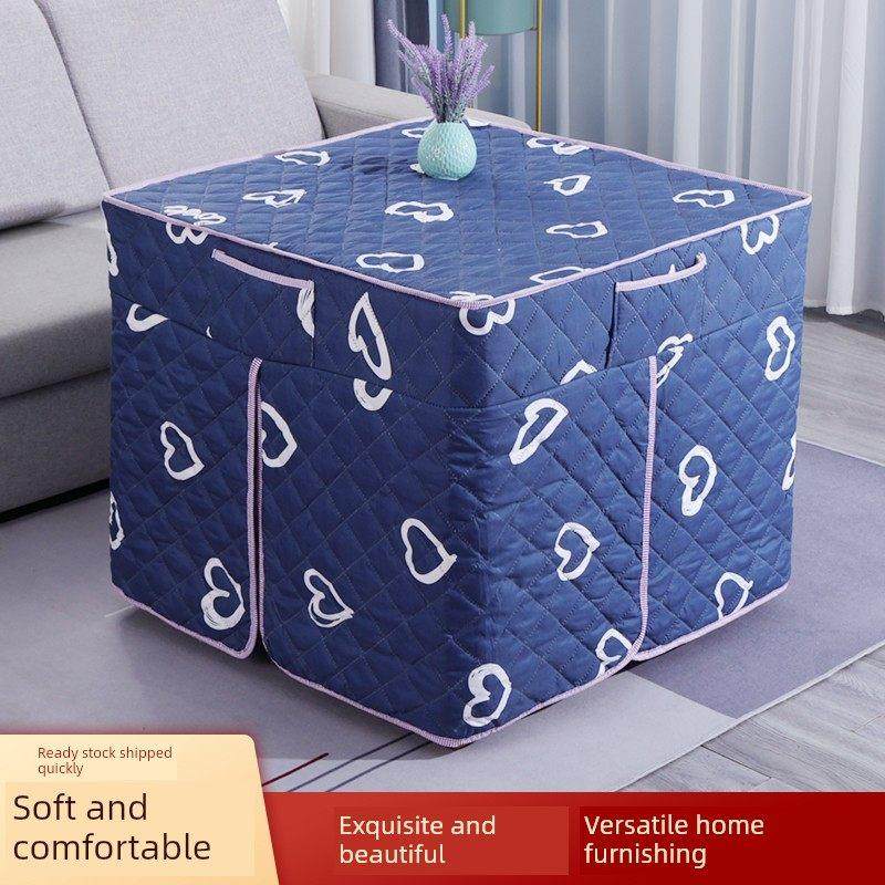 烤火桌布加厚烤火炉电暖桌子罩套被正方形取暖桌电暖炉电炉罩冬季,居家布艺,烤火罩,淘宝优惠券,粉丝福利购,淘宝优惠卷