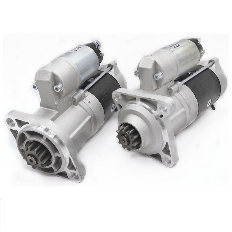 农用车货车电喷发动机玉柴4108东方红国五无头减速起动机启动马达