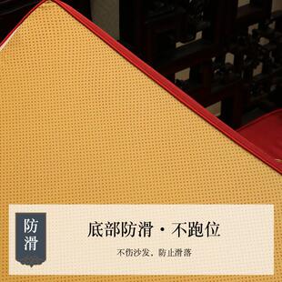 通用沙发坐垫家用屁垫定制餐椅垫凳子防滑 轻奢圈椅红木椅垫新中式