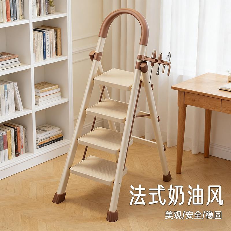 梯子家用加厚伸缩多功能梯小型轻便楼梯两用室内专用可折叠人字梯