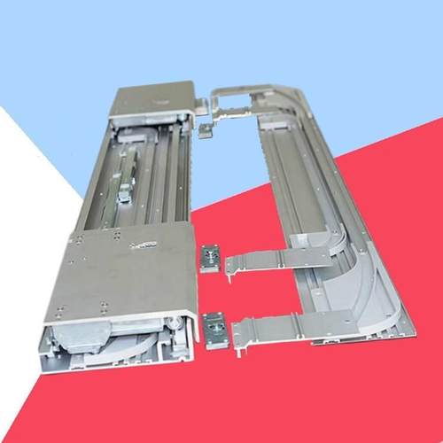 巴士门导轨道移门隐形阻尼缓冲躺门衣柜门电动推拉电视背景门配件