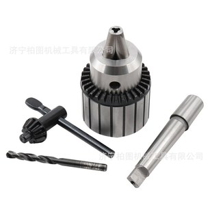 飞机钻夹头加 B18手紧自锁钻夹头116扳手式 113 16重型i中型b16