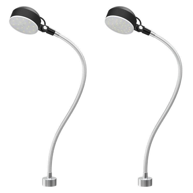 机床工作灯10W24V长臂磁性LED灯36V220V数控车床机械强光台照明灯