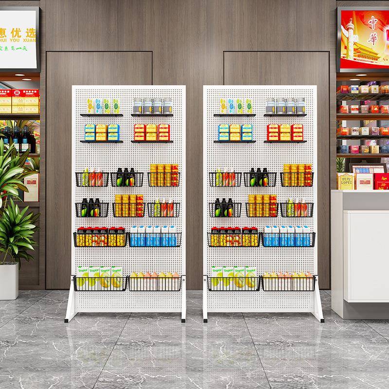 XP4落地洞洞板览带轮子饰品袜子F77MTS58展挂物货架五金工具置架X