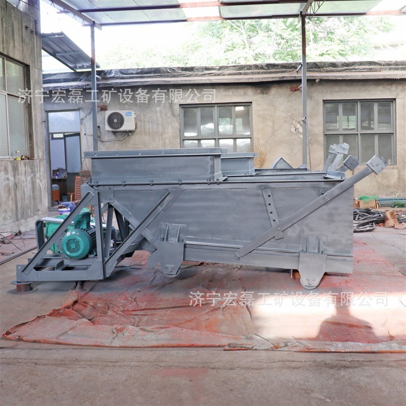 煤矿用振动式给煤机前后运行卸料器双推杆往复式T给料机小型给煤