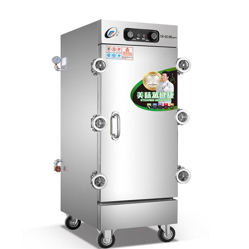 直销6盘8盘1f0盘12盘24盘高原蒸饭柜 4000米蒸饭车 电力压力蒸饭