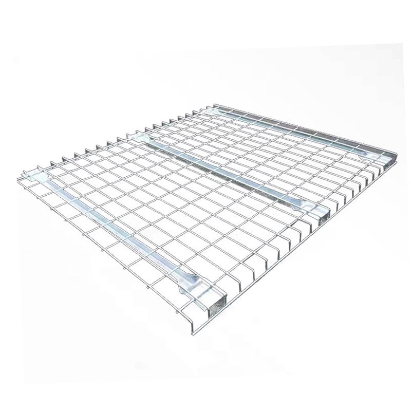 仓储货架层网片横梁式层网仓储层板货架托盘式Q钢层网铁丝网分割