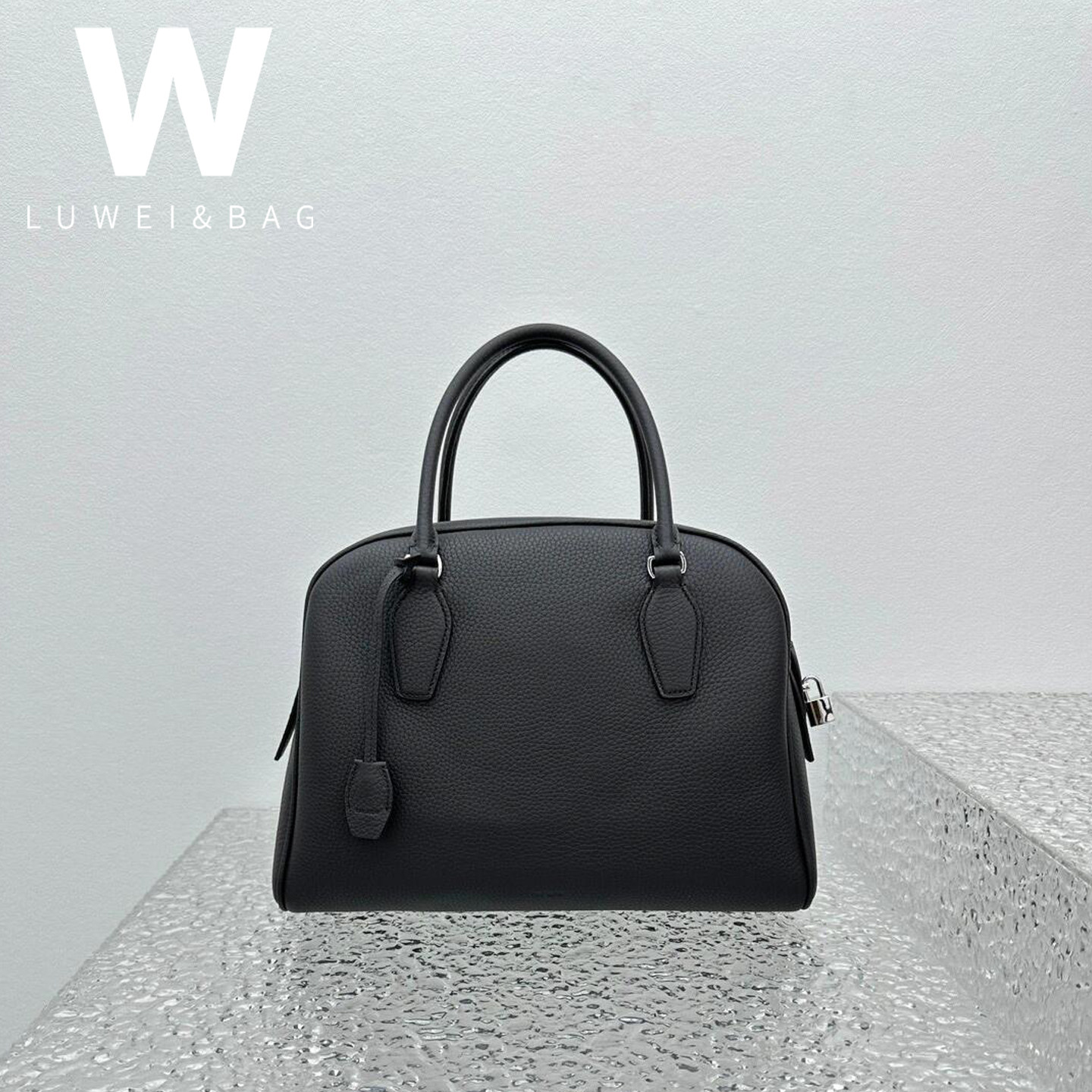 Row风india保龄球公文包轻奢小众高级感手提包女波士顿包真皮女包,箱包皮具/热销女包/男包,通用款女包,淘宝优惠券,粉丝福利购,淘宝优惠卷