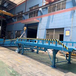 现货加长加宽大载重移动式登车桥物流集装箱装卸货平台液压载人