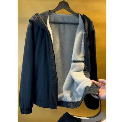 时尚百搭爆款座山雕连帽夹克