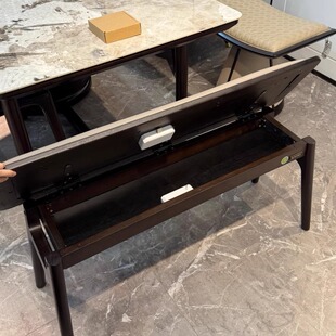 家用收纳凳换鞋凳子入户轻奢储物床尾凳脚踏凳长条凳可收纳藏东西