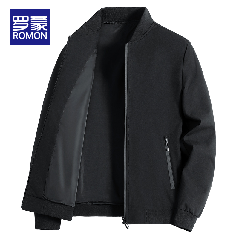 罗蒙男士夹克春秋款2025新款