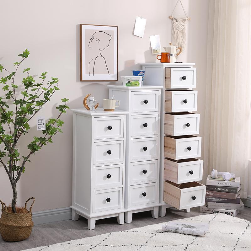 GZ6M夹缝置间物架厨房箱30cm缝隙生浴室窄柜卫抽屉冰式彩色JKZ实