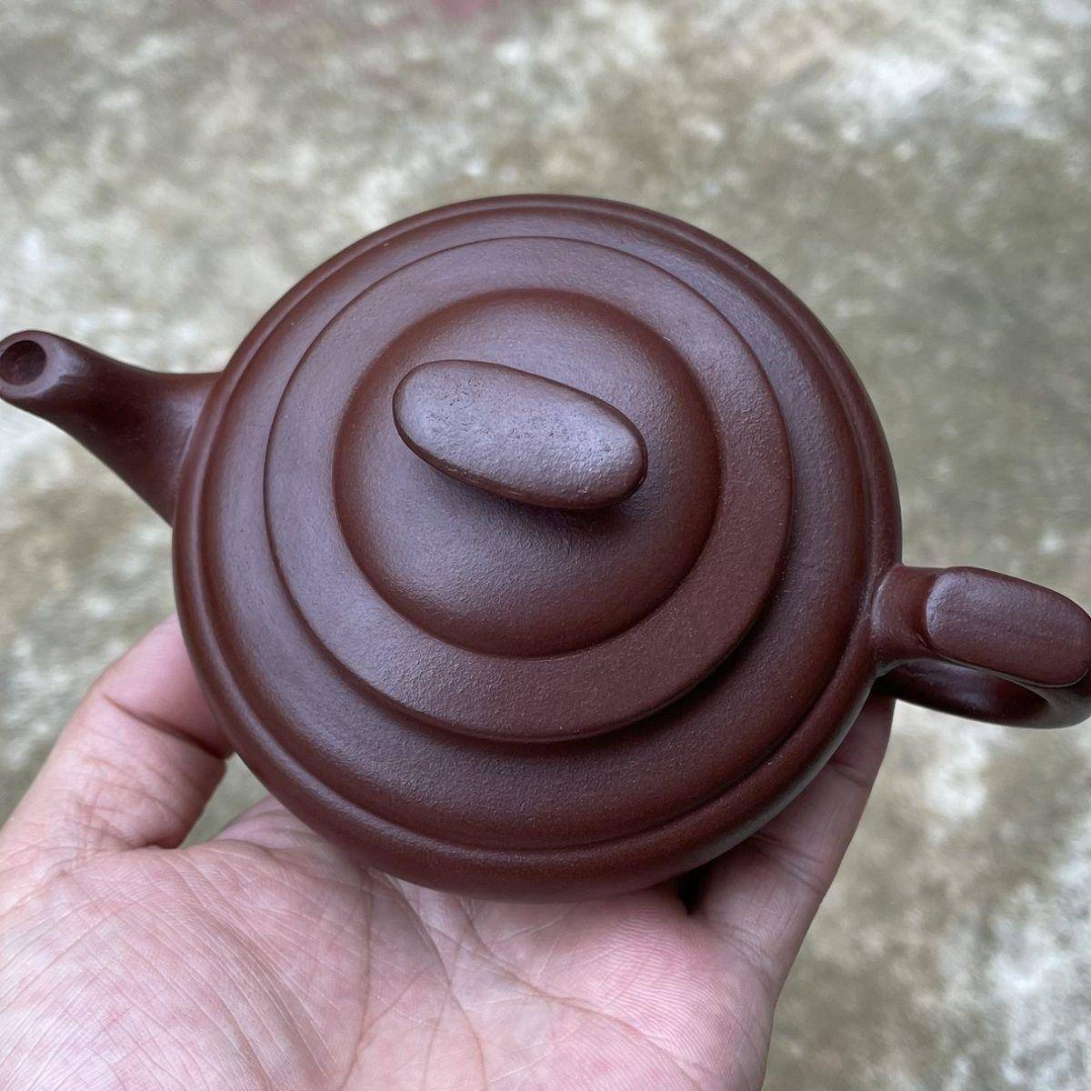 BZ上EJH765年库存宜家兴老壶名纯手工原景矿茶壶小容量新桥顾舟