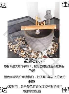 惊竹鹿水hFbC6EfE排器日式阳台造景茶台水泵庭环院石槽鱼缸装饰摆
