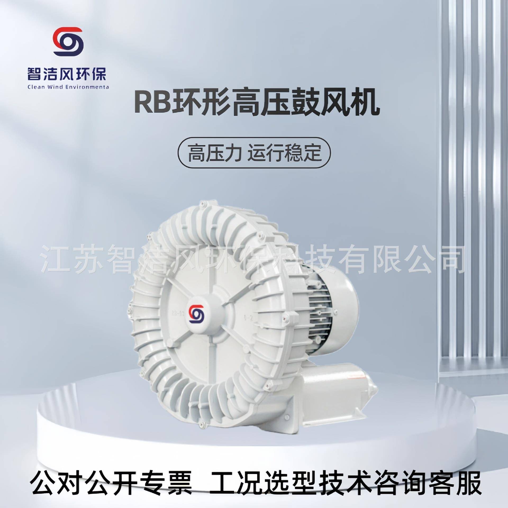 R3B-03高温抽风蒸汽旋涡式环形机燃JZV烧炉耐助燃高温高压涡流风