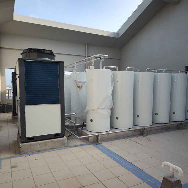 C馆HP-PI-4空气A能热泵系统多水2箱串联系统42kw宾酒店CAHP-PI-学