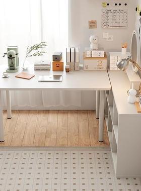 脑桌办tb-57626公桌电子家用化简易写字台书桌卧室学长条桌习桌妆