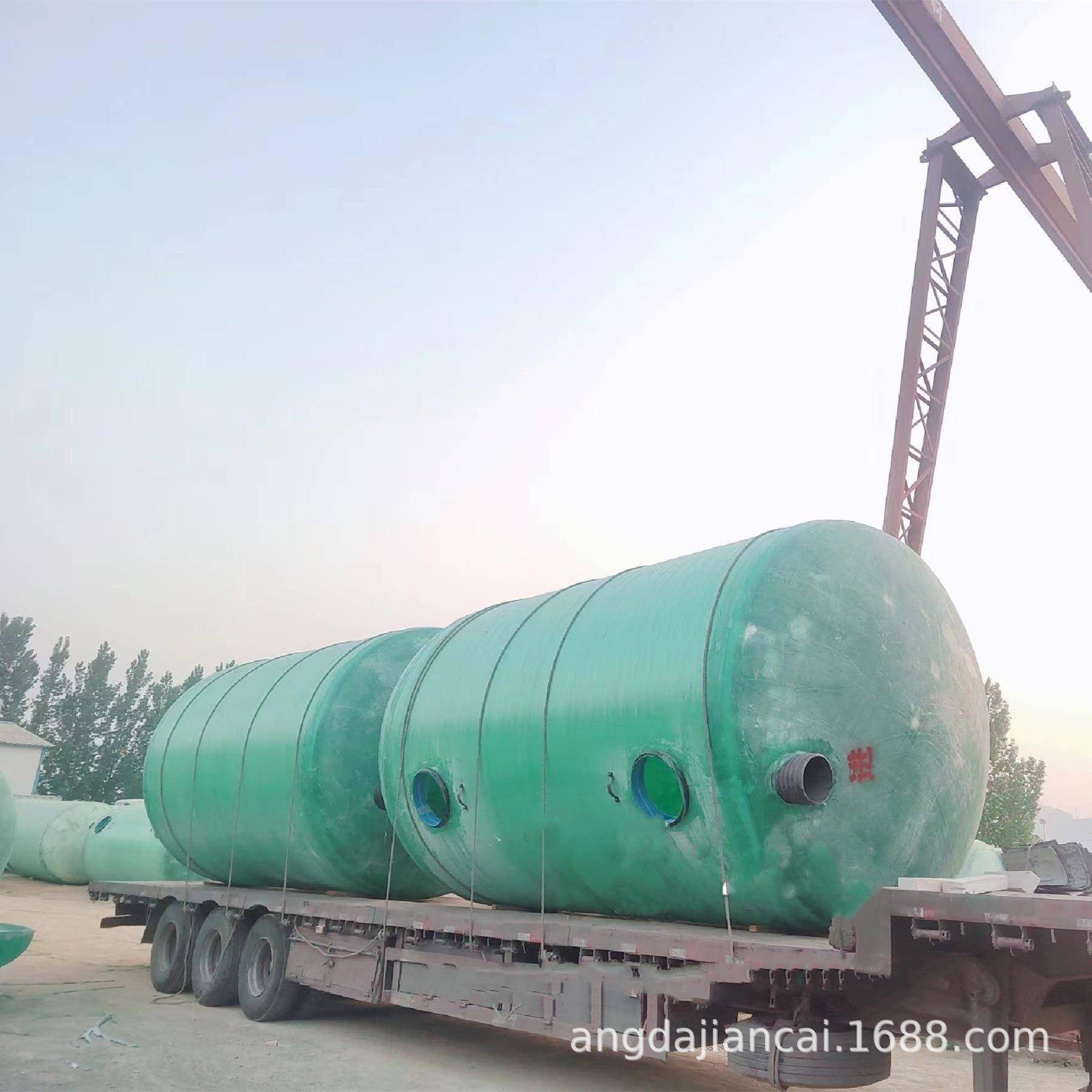 缠绕树脂玻璃化粪体池地埋式整化粪池家用小型化RCJ粪池农粪村化