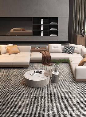 康型纳利小户大棉麻布客40270贵厅U形沙发组合别墅异形大平层储物