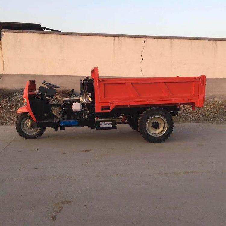 RYO2新019柴翻斗自卸工程三轮车农用款建油筑工地柴油电启动三轮