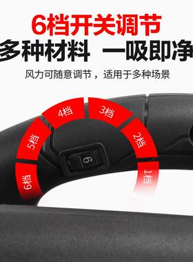 石材打开槽机吸尘29309器大率工除功业尘器木工刨墙机磨机布袋吹