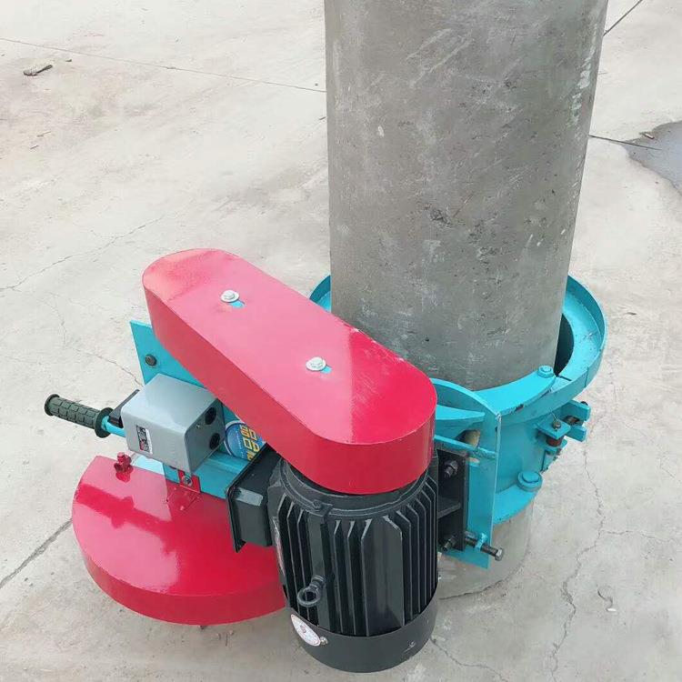 卡箍桩式分体水泥桩JFQ切桩机管钢手扶式除机小型筋混凝土桩切割