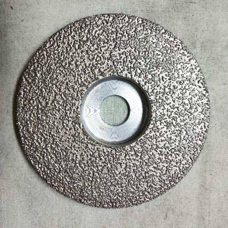 钎焊金刚石铸磨铁片金属磨砂HYS磨盘粗磨打片