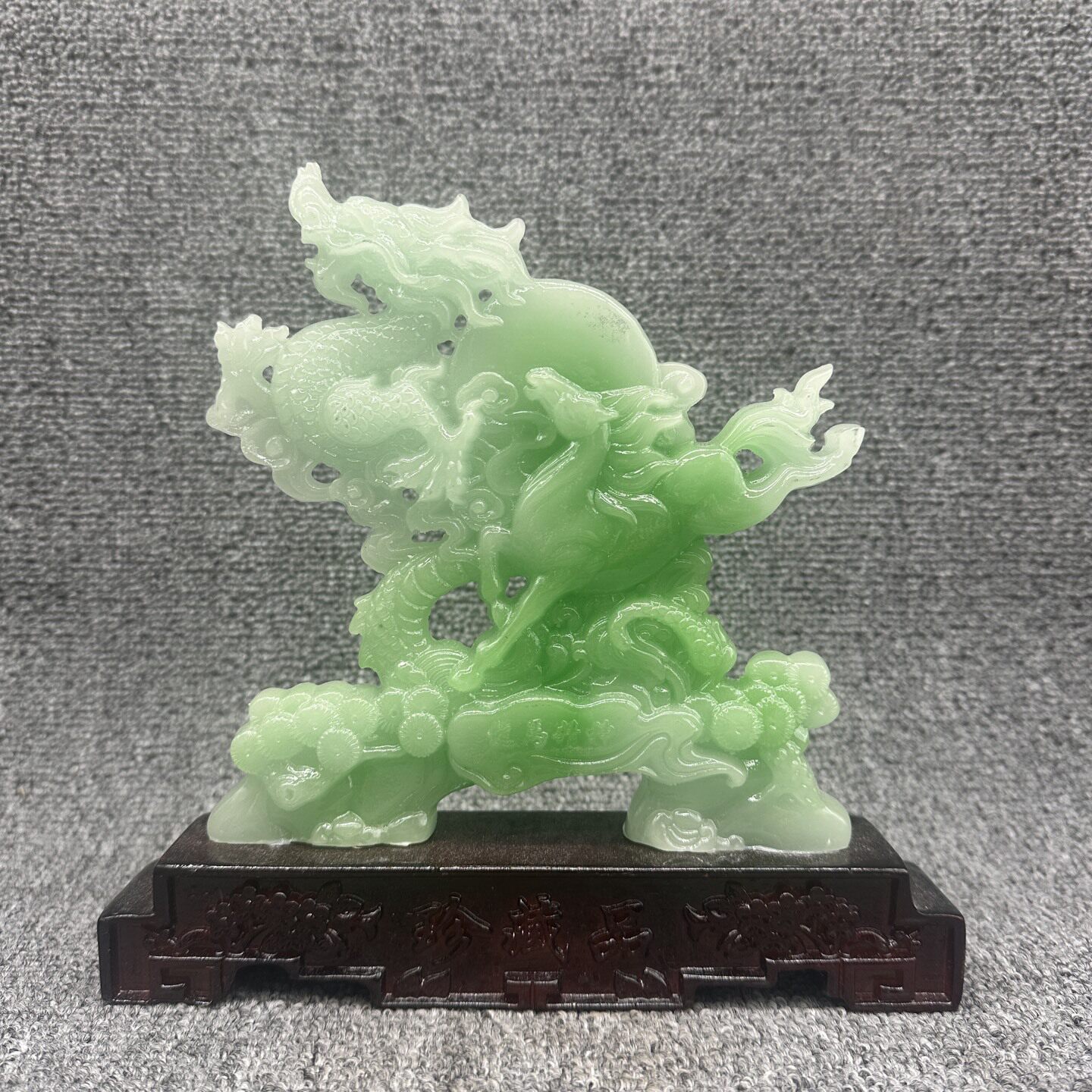 马年龙马精神千里马摆件树脂工艺品装饰动物马家居办公室客厅装饰